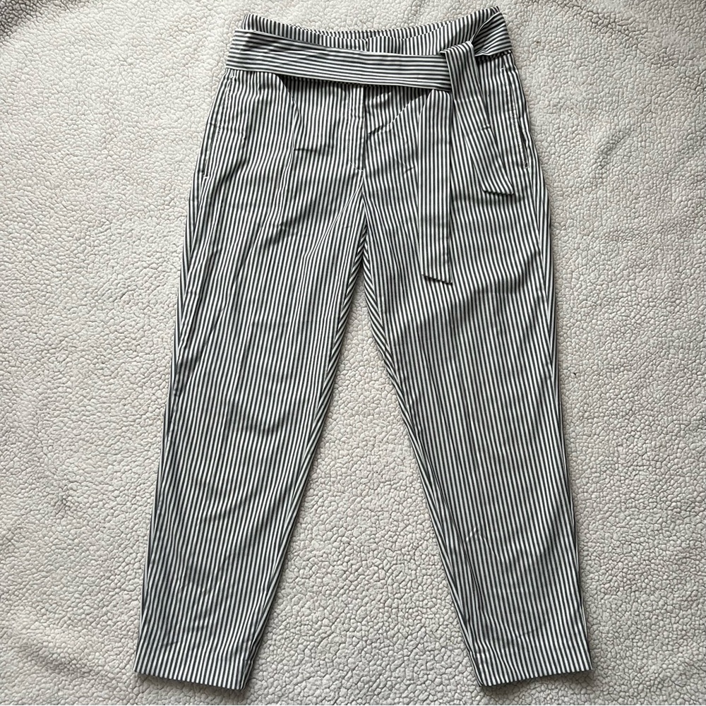 Dynamite Stripped Paper bag Pants